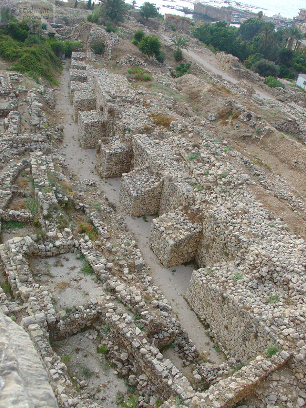 The Phoenician Ruins in Byblos